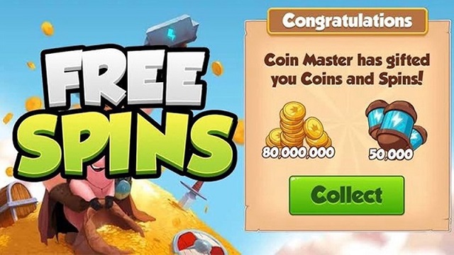 Spin Coin Master là vòng quay miễn phí trong game